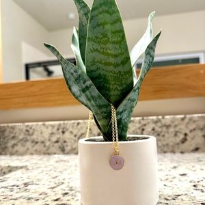 LV Zipper Pull Necklace